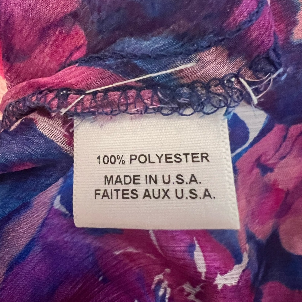 MISA Chiara Mini Dress Watercolor Blues Color Size Small - Picture 5 of 7
